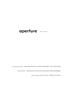 Page: - 1 | Aperture