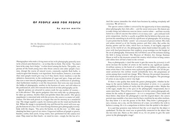 Of People And For People