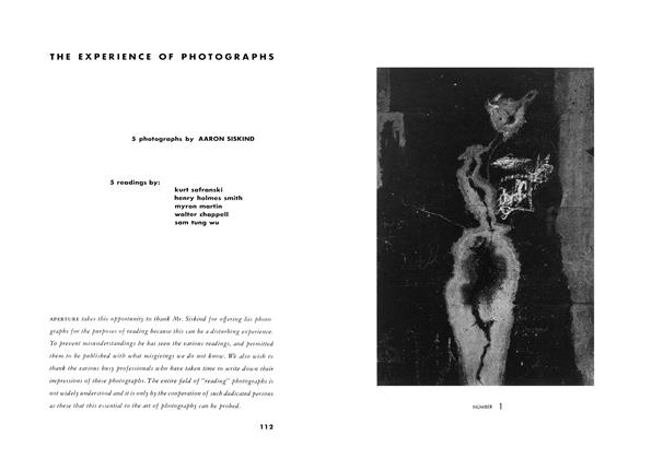 The Experience Of Photographs