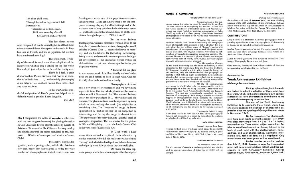 Notes & Comments
