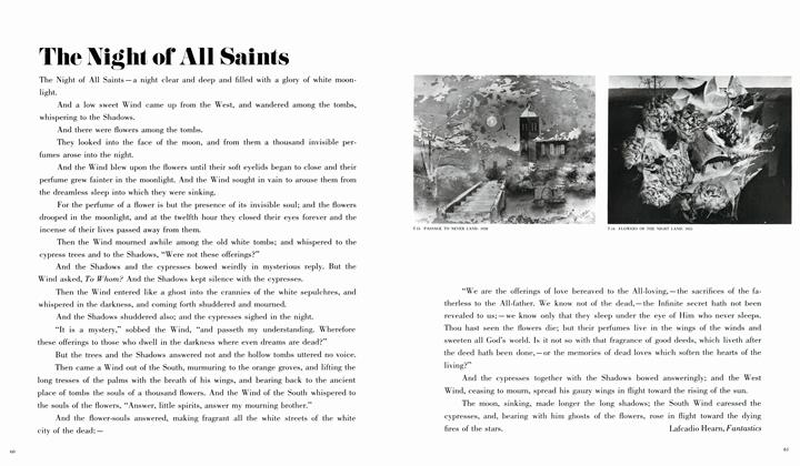 The Night Of All Saints