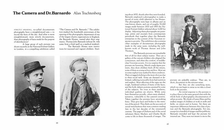 The Camera And Dr. Barnardo