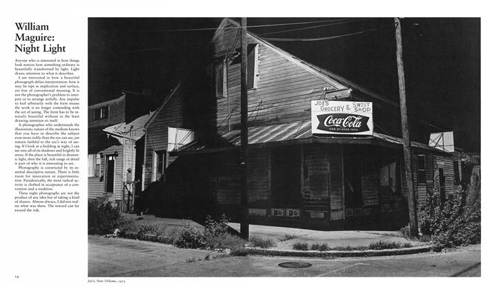William Maguire: Night Light