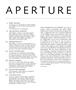 Page: - 1 | Aperture