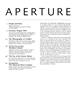 Page: - 1 | Aperture