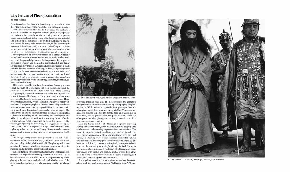 The Future Of Photojournalism | Aperture | Fall 1985