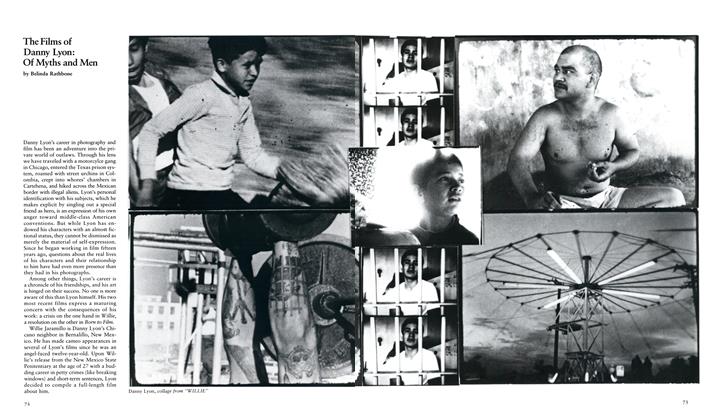 The Films Of Danny Lyon: Of Myths And Men