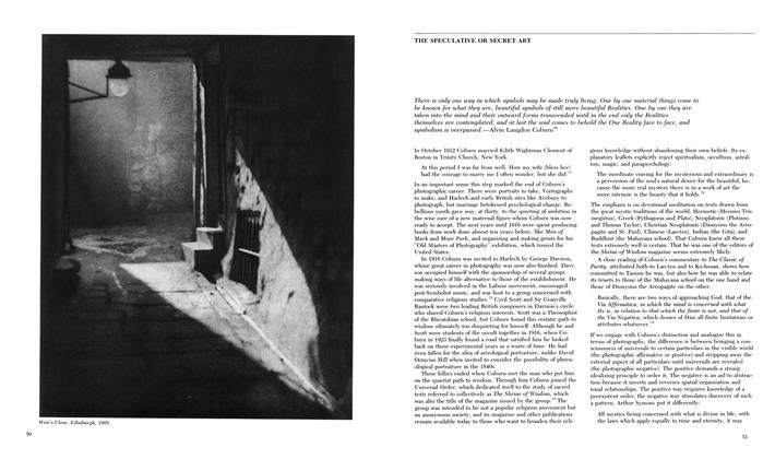 The Speculative Or Secret Art