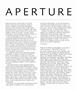 Page: - 1 | Aperture