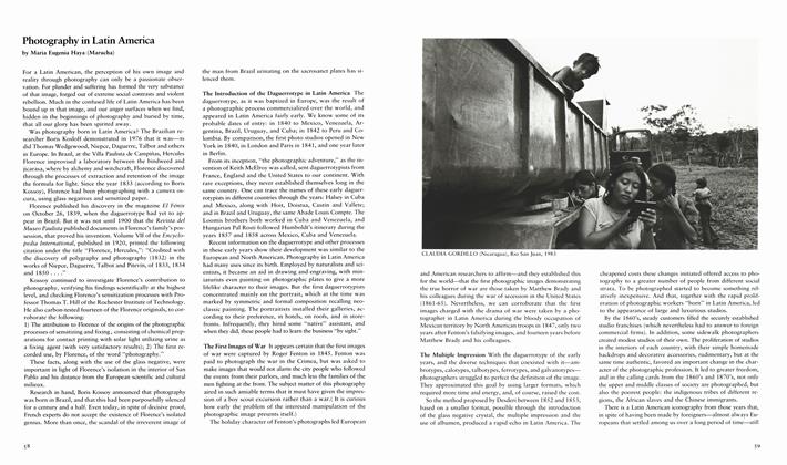 Photography In Latin America