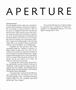 Page: - 1 | Aperture