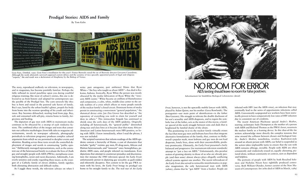 Prodigal Stories: Aids And Family