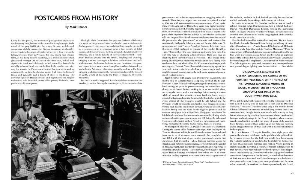 Postcards From History Aperture Winter 1992