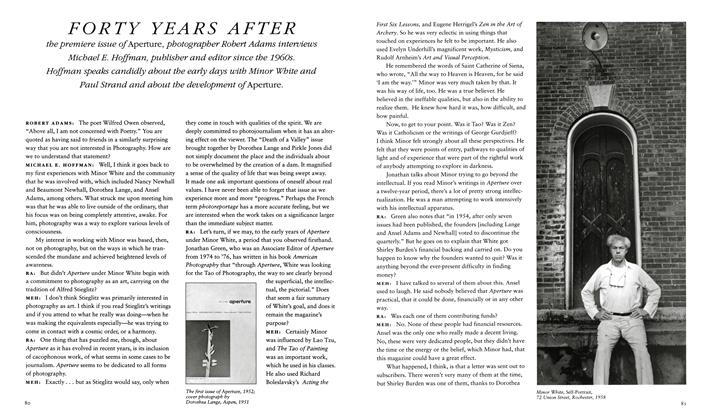 Forty Years After