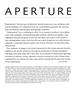 Page: - 1 | Aperture