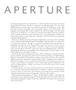 Page: - 1 | Aperture
