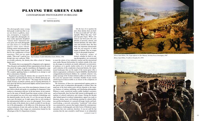 Playing The Green Card