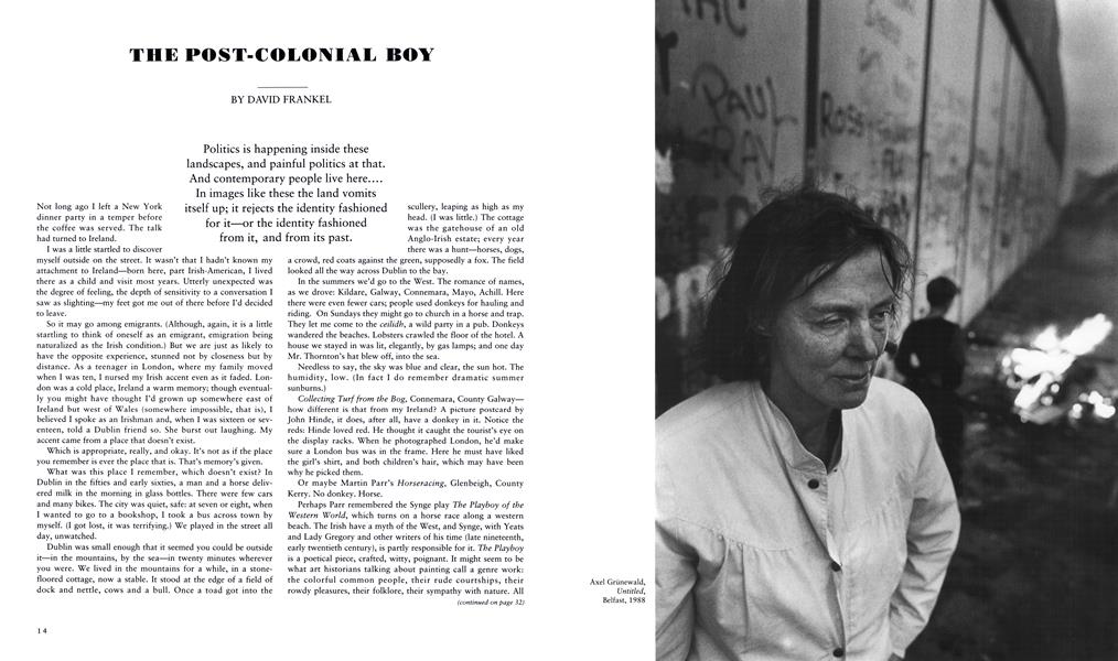 The Post-Colonial Boy