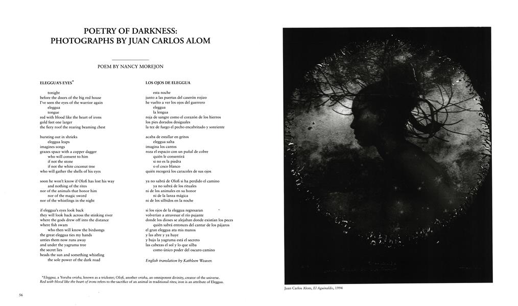 Poetry Of Darkness: Photographs By Juan Carlos Alom
