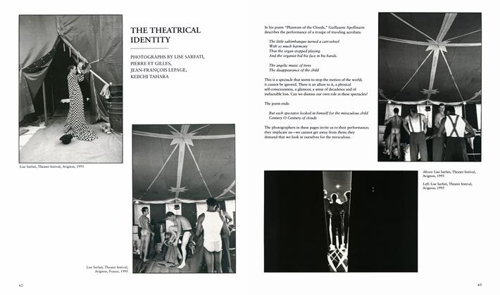 The Theatrical Identity