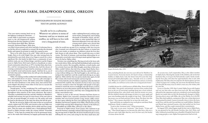 Alpha Farm, Deadwood Creek, Oregon