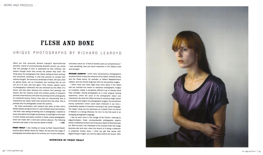 Flesh And Bone: Unique Photographs By Richard Learoyd