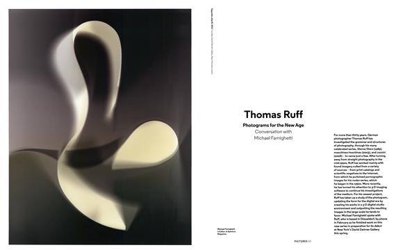 Thomas Ruff: Photograms For The New Age - Summer | Aperture