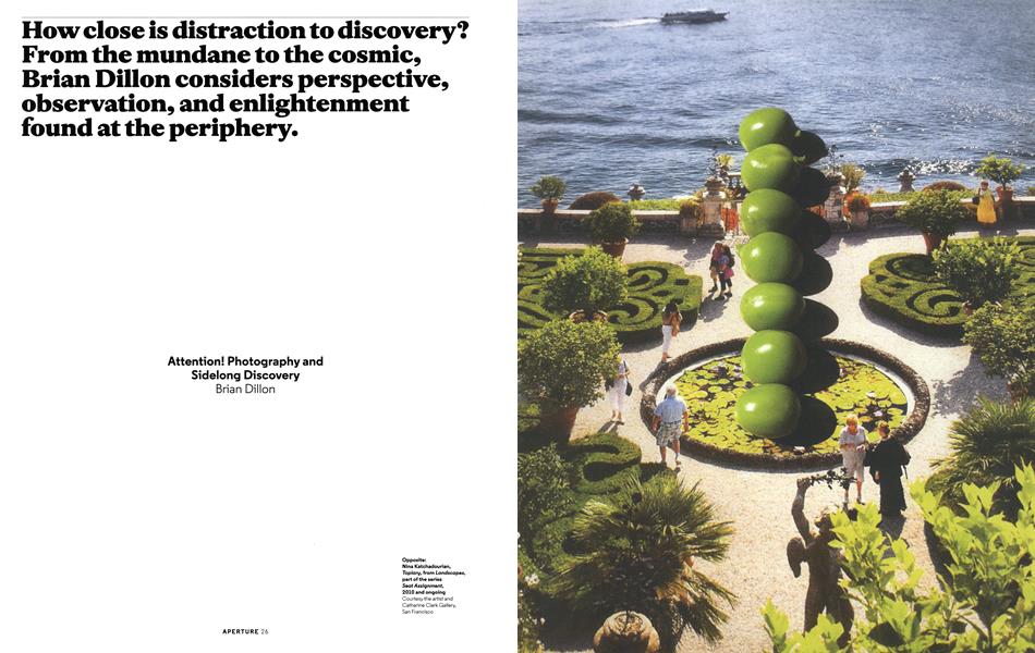 Attention! Photography And Sidelong Discovery
