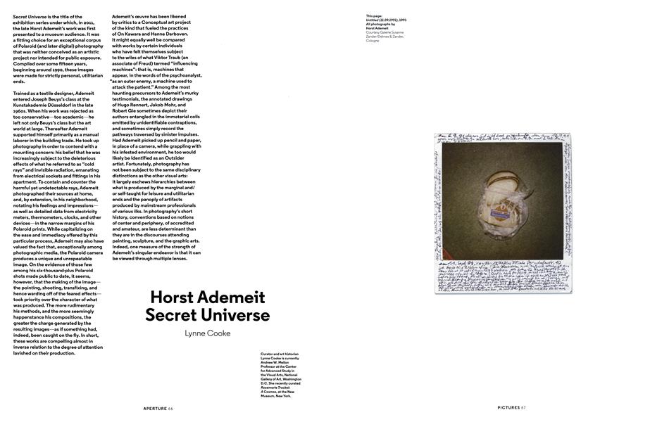 Horst Ademeit Secret Universe