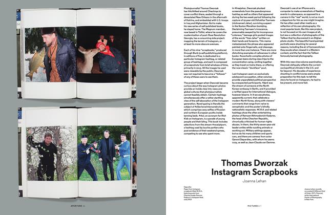 Thomas Dworzak Instagram Scrapbooks