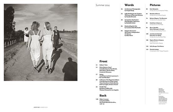 Table Of Contents, Page: 6 - Summer 2014 | Aperture