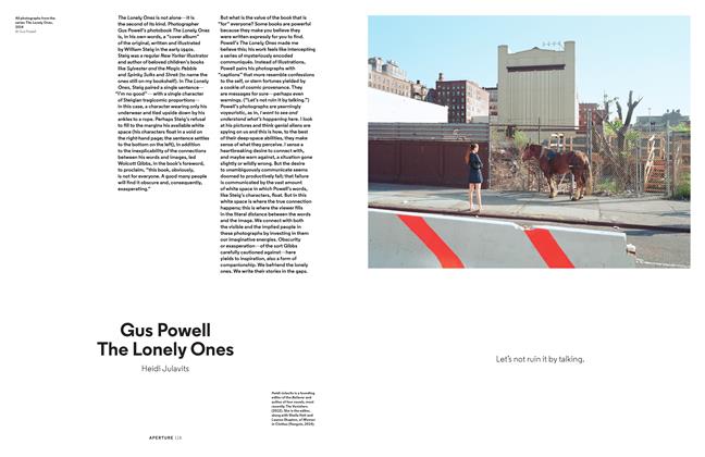 Gus Powell The Lonely Ones