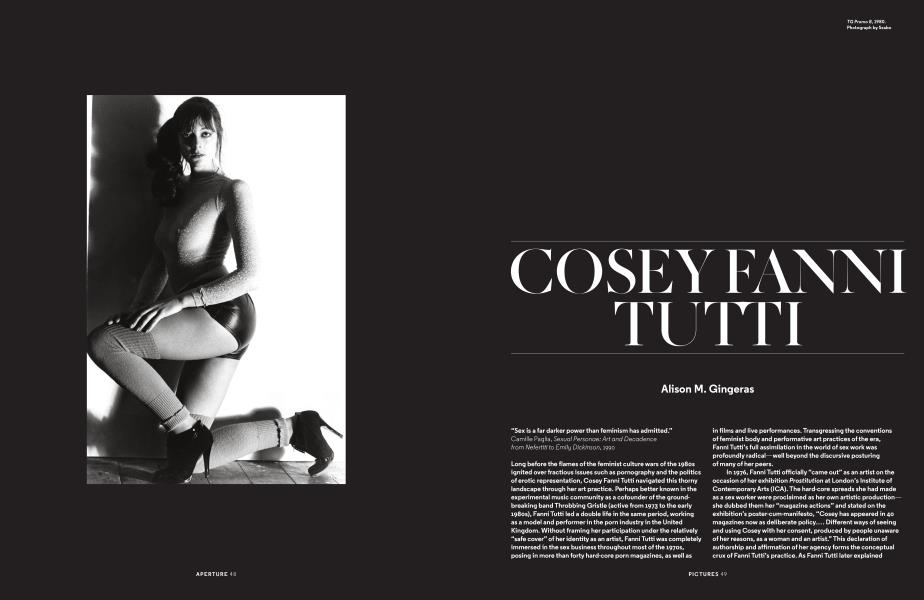 Cosey Fanni Tutti