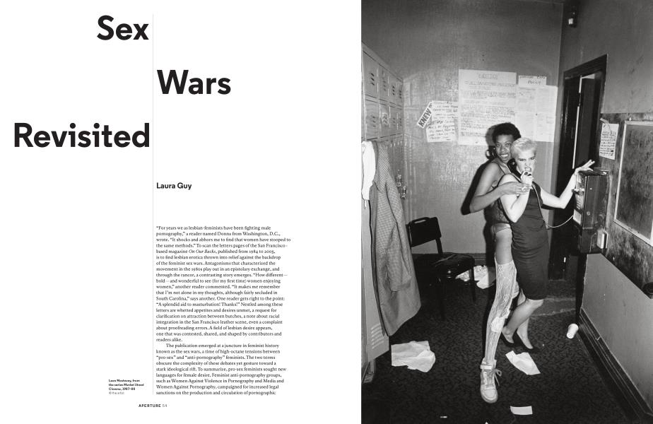 Sex Wars Revisited Aperture Winter 2016