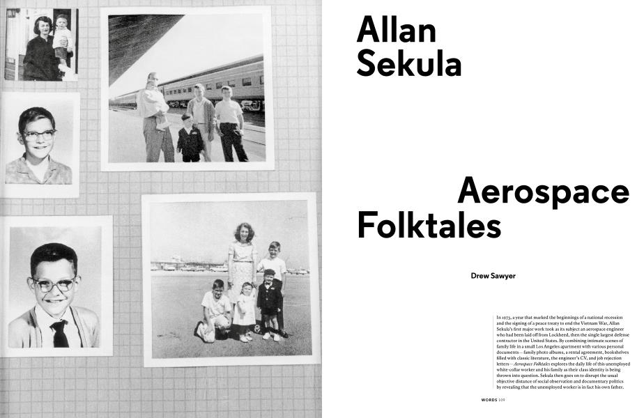 Allan Sekula: Aerospace Folktales