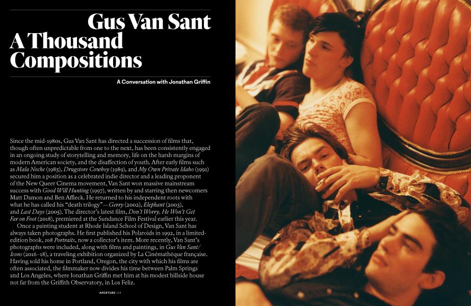 Gus Van Sant A Thousand Compositions