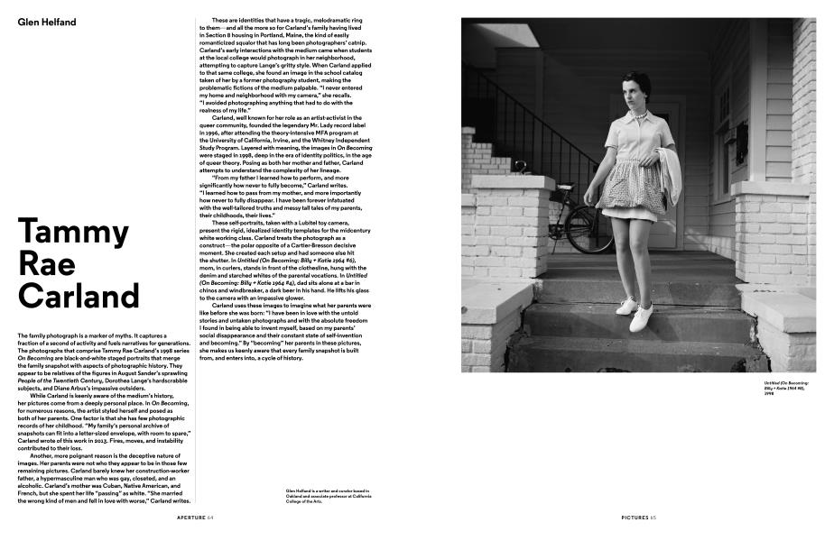 Tammy Rae Carland | Aperture | Winter 2018