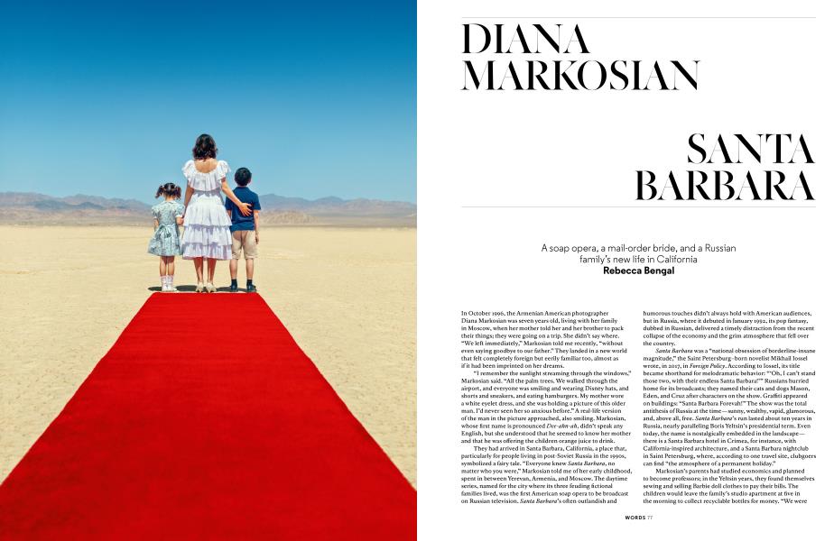 Diana Markosian Santa Barbara | Aperture | Winter 2018