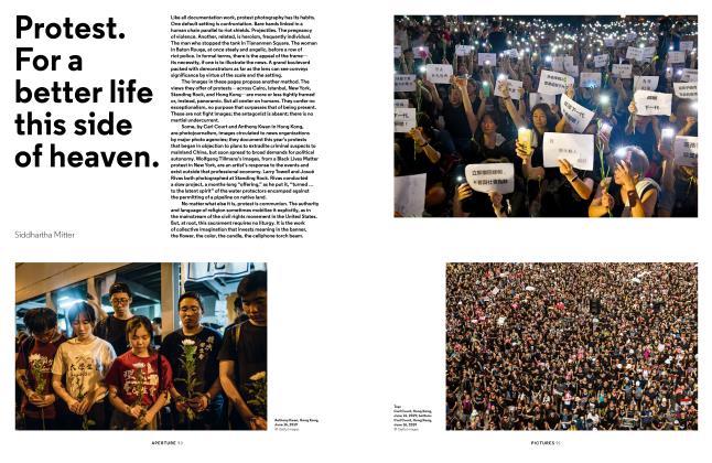 Protest. For A Better Life This Side Of Heaven.