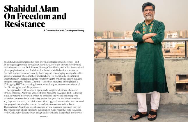 Shahidul Alam On Freedom and Resistance