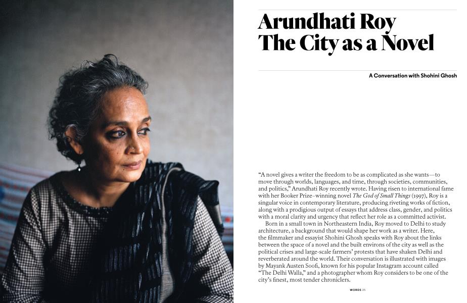 Arundhati Roy The City as a Novel