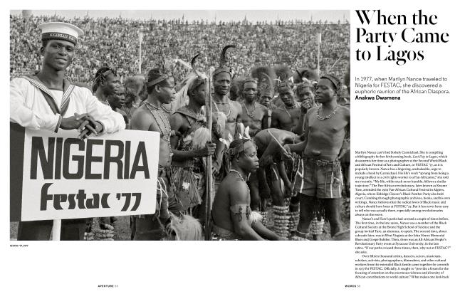 When the Party Came to Lagos