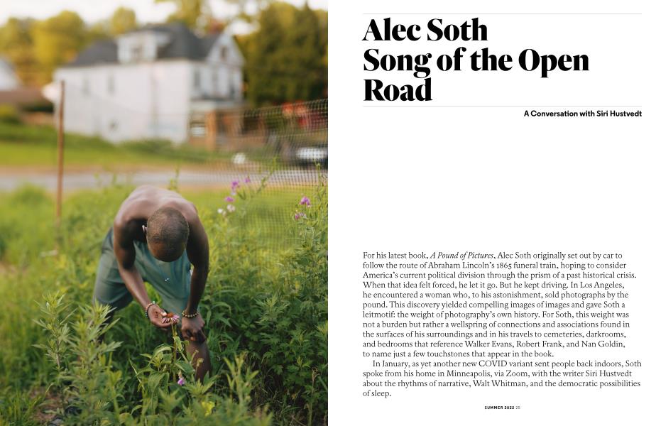 Alec Soth Song of the Open Road