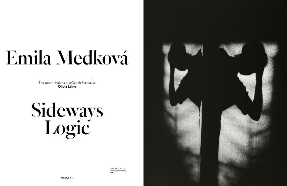 Emila Medková Sideways Logic Aperture SUMMER 2022