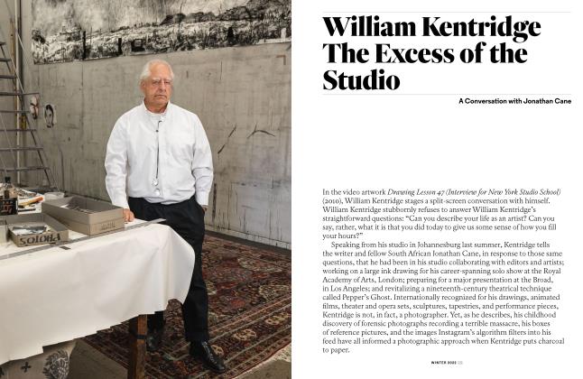William Kentridge The Excess of the Studio