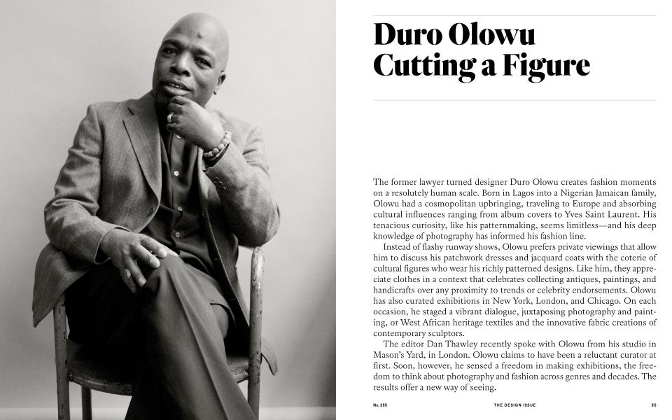 Duro Olowu Cutting A Figure