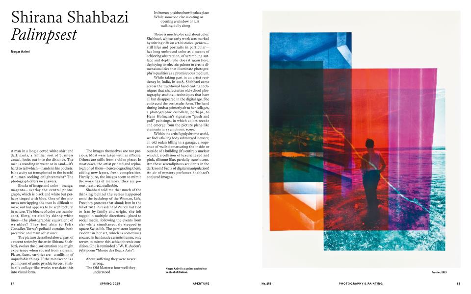 Shirana Shahbazi Palimpsest